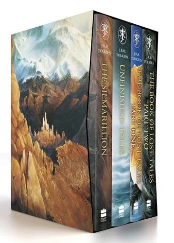The History of Middle-earth (Boxed Set 1): The Silmarillion, Unfinished Tales, the Book of Lost Tales, Part One &amp; Part Two