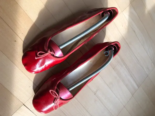Ballerines Repetto, vernies rouges