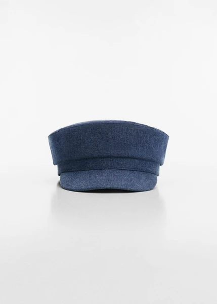 Casquette baker boy denim -  Femme | Mango France