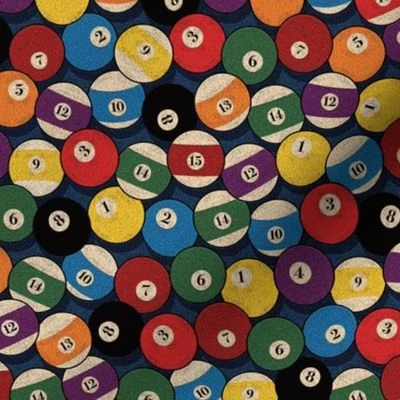 Billiard bowls Fabric | Spoonflower