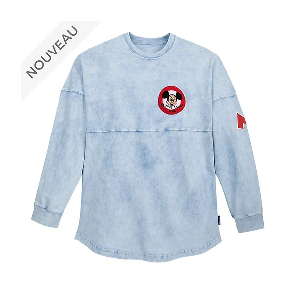 Disney Store Sweat Spirit Jersey Mickey pour adultes (M)