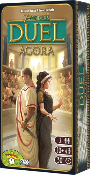 7 Wonders Duel Extension Agora (on a déjà la base du duel) 
