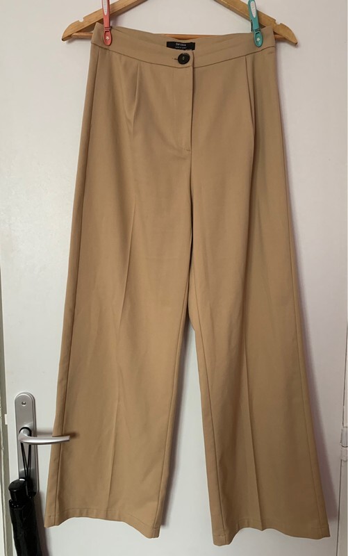 Pantalon wide leg bershka 