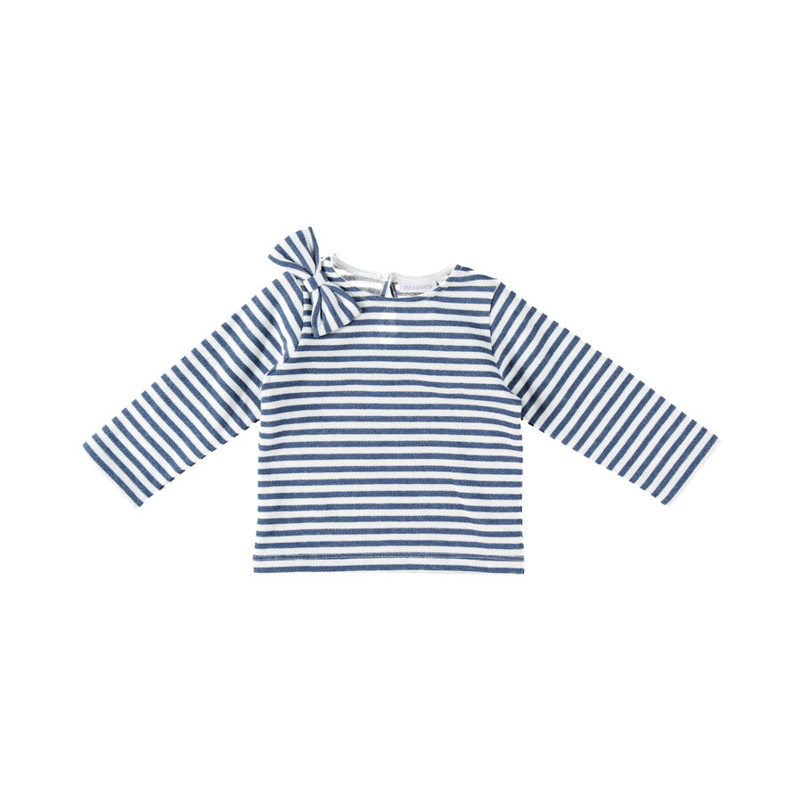 Sweat collection Bord de mer Fille Bleu / Blanc 24 mois de Noukies, Pulls Fille : Aubert