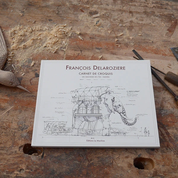 Carnet de croquis "Machines de l'ile" - Nantes