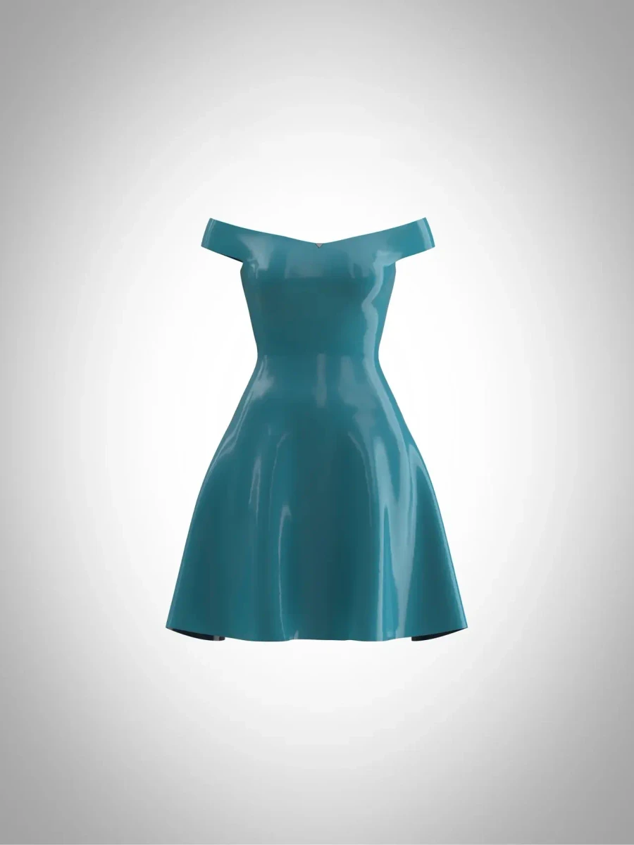 Robe patineuse en latex Bimbette