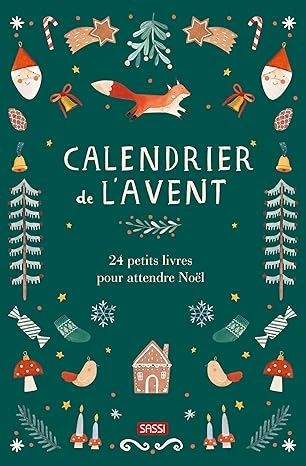 Calendrier de l'avent: 24 petits livres pour attendre Noel Cartonné – Illustré, 3 octobre 2024