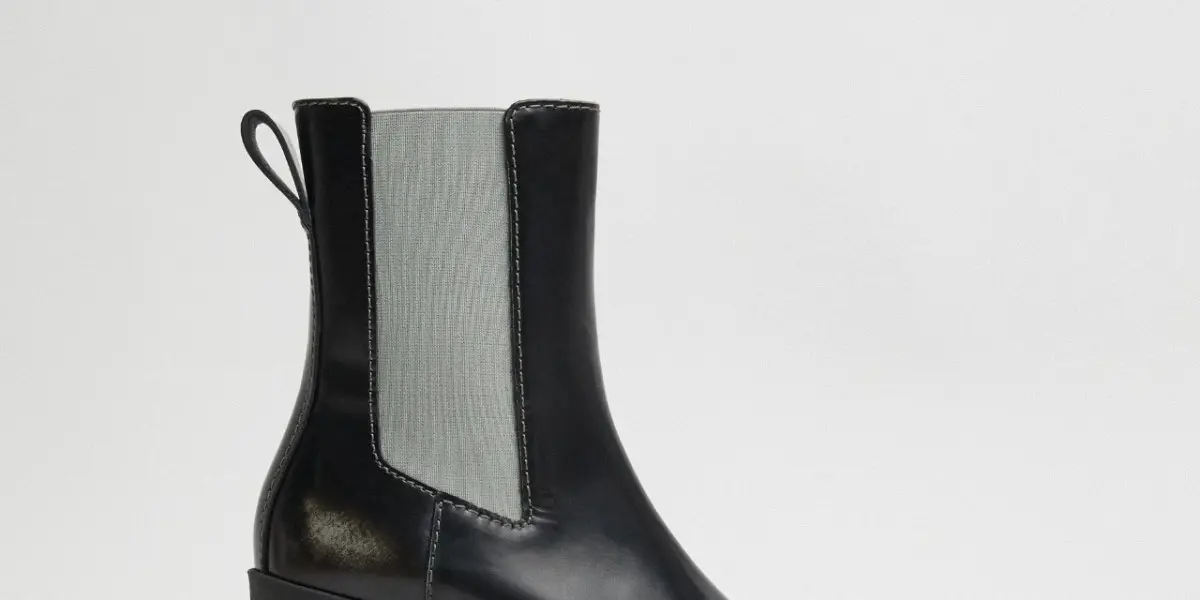 Analu Grey Ankle Boots