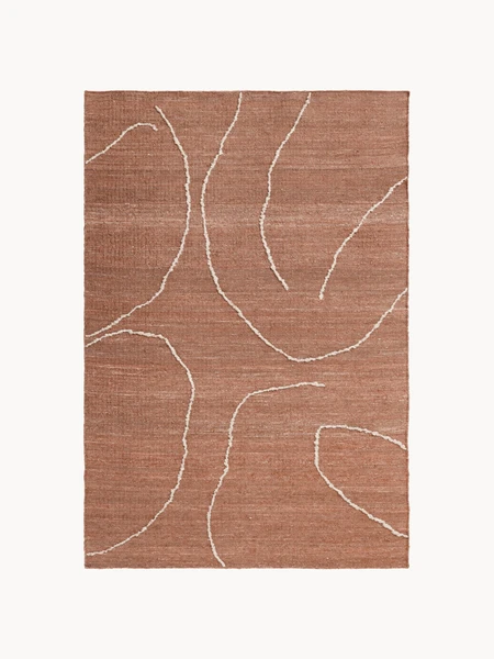 Tapis en jute tissé main Gesso | Westwing