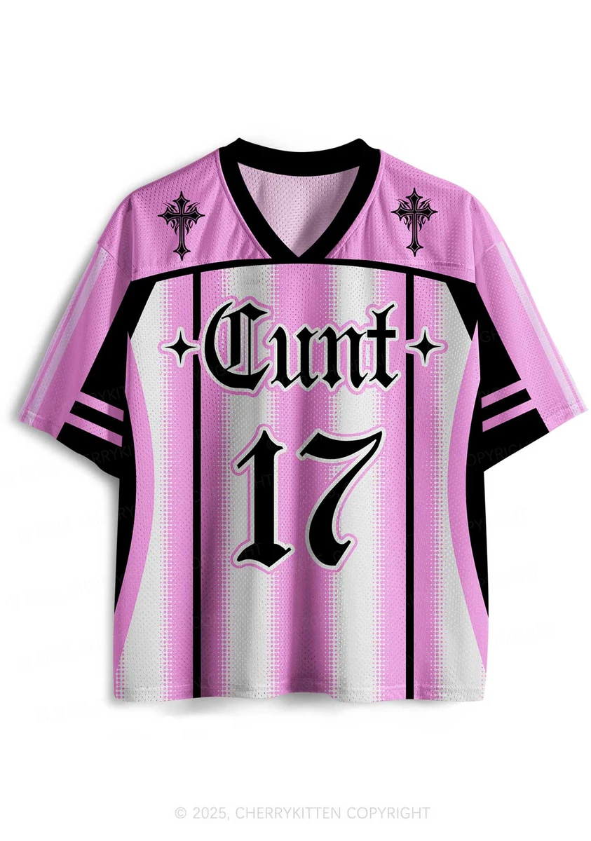 Custom Gothic Cxxt Y2K Sport Jersey Shirts Cherrykitten