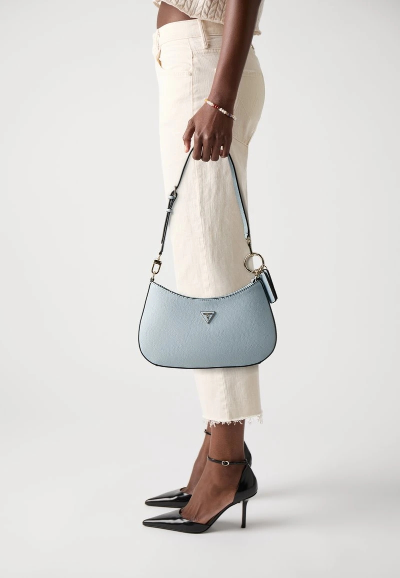 NOELLE II TOP ZIP SHOULDER BAG - Sac à main - misty blue