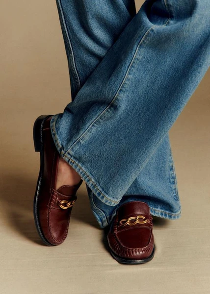 Mocassins Vicky - Chocolat Lisse