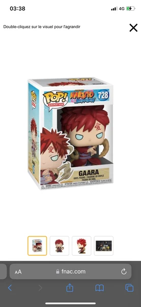 Figurine Pop Gaara