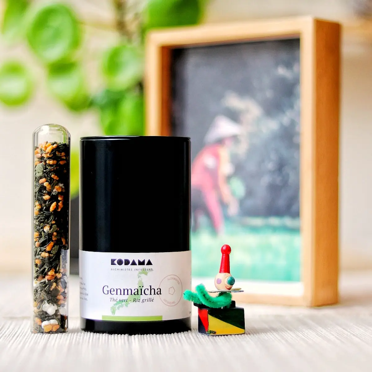 Genmaïcha - Thé vert au riz grillé et soufflé