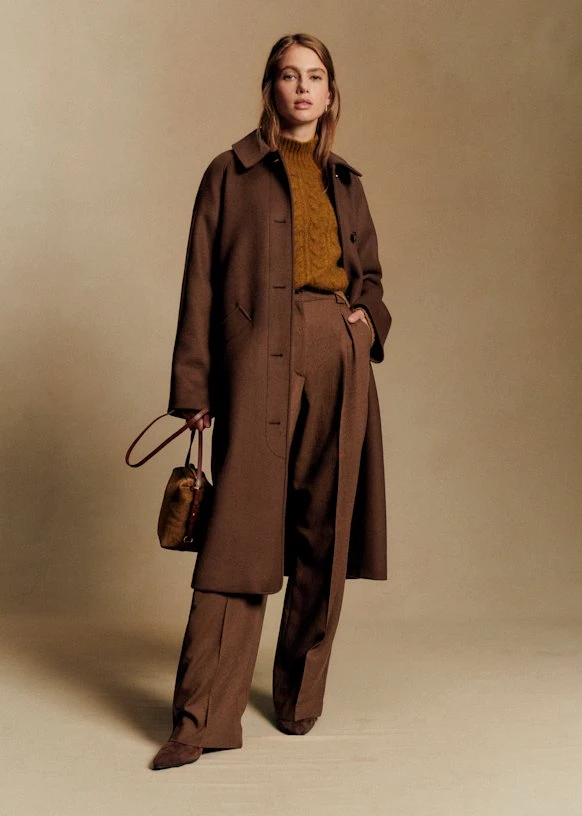 Manteau Clyde - Chocolat