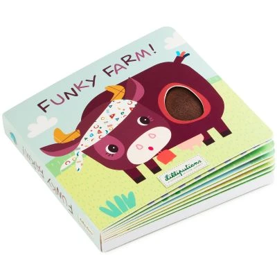 Livre tactile et sonore Funky Farm