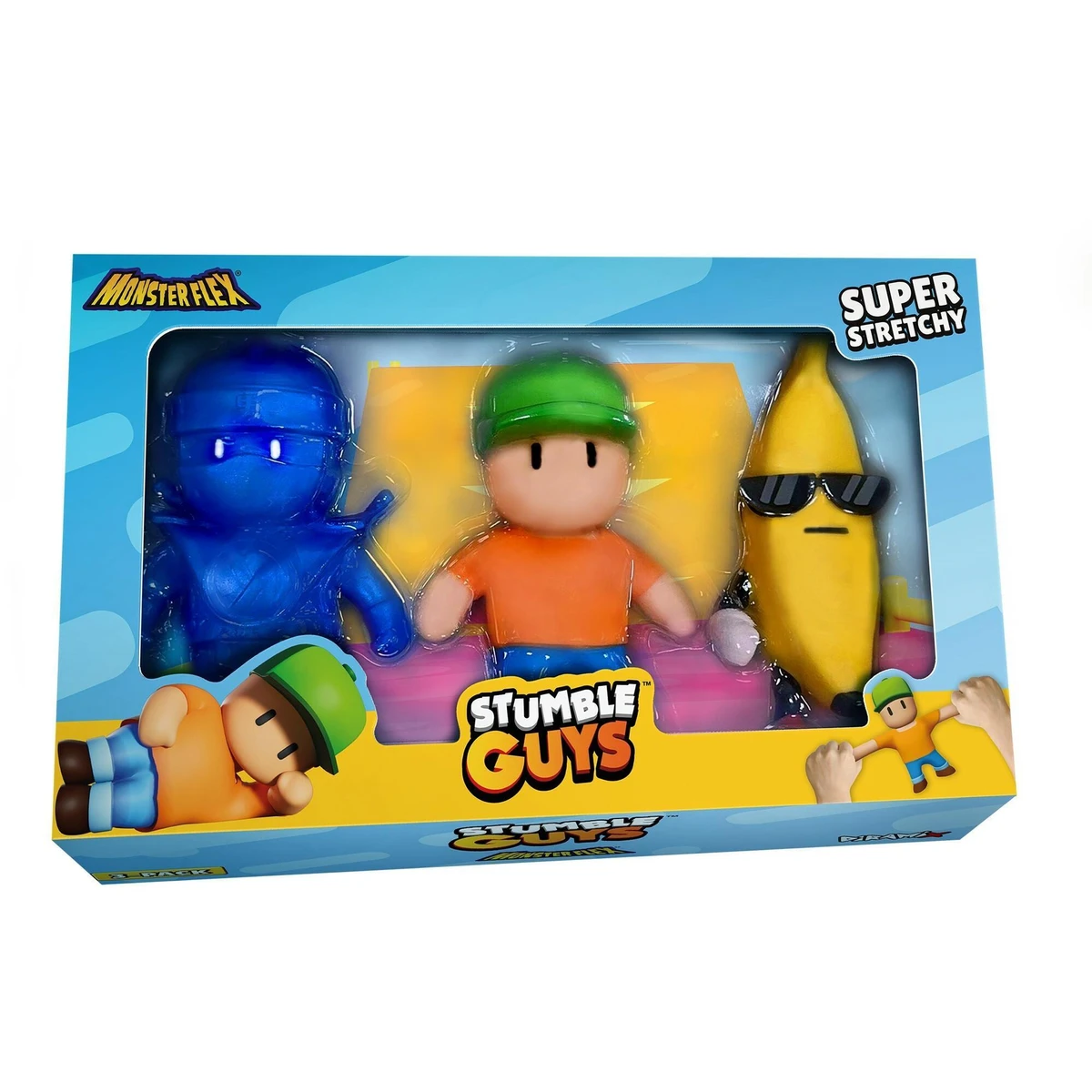Stumble Guys Monsterflex 3-pack