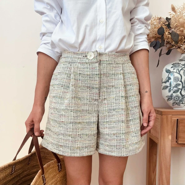 Patron de couture SHORT LOUNGY PDF | patron de couture short été femme