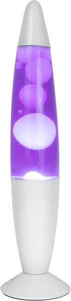 Lampe à lave violette
