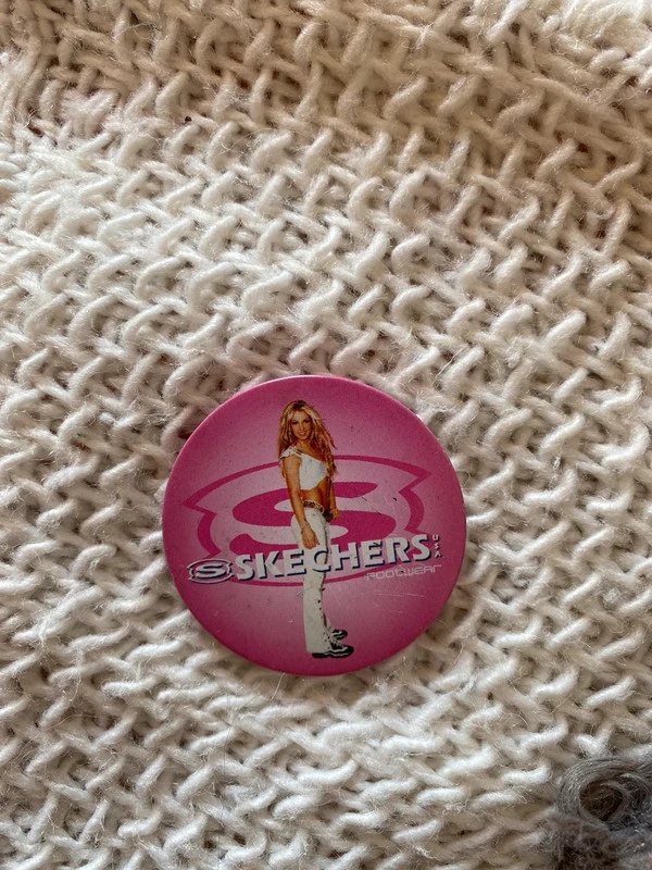 Badge pin’s britney spears skechers usa footwear