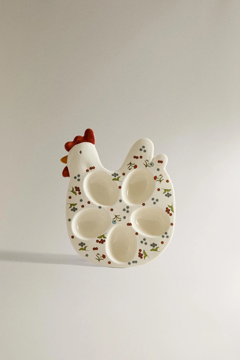 COQUETIER ENFANT POULE FLEURIE