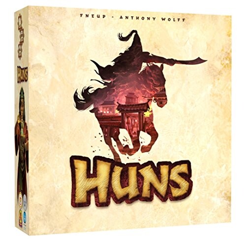 La Boite de Jeu- Huns Jeu de Societe, BJ019HU, Multicolore