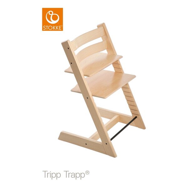 Chaise haute en hêtre Tripp Trapp® en naturel
