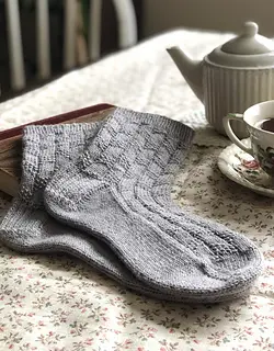 Edward socks pattern by Ambrose Smith