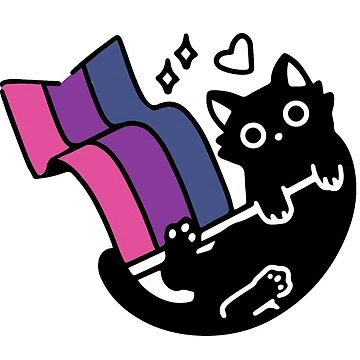 Bisexual Cat | Sticker
