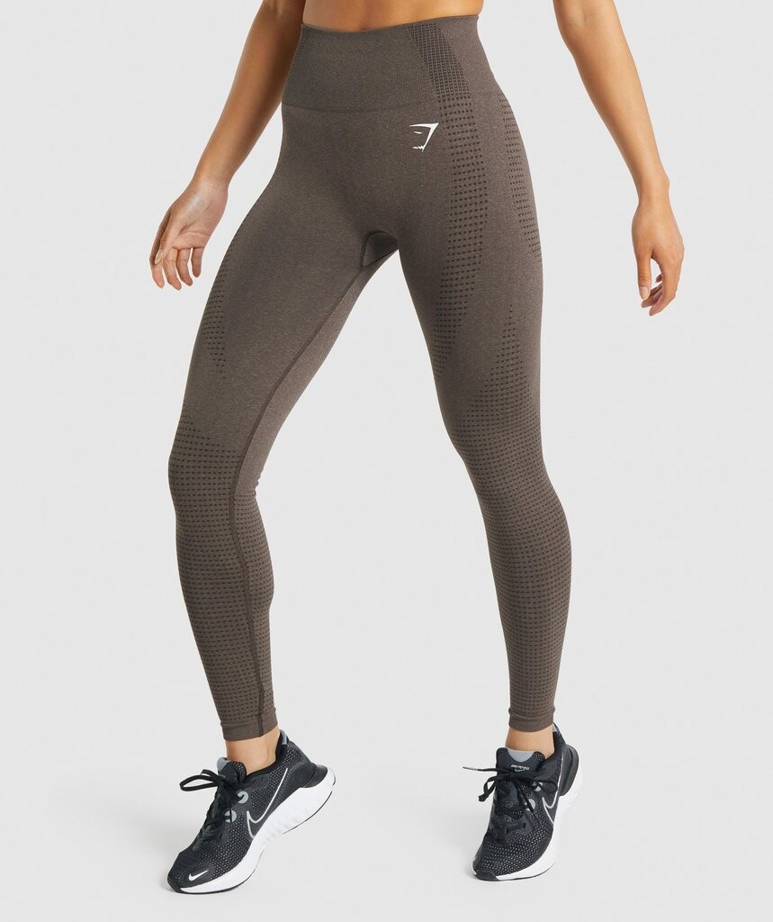 Gymshark Vital Seamless 2.0 Leggings - Brown Marl