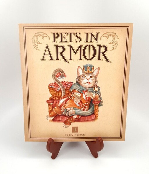 Animaux de compagnie en armure I Portrait Artbook - 54 Pages - GRATUIT SHIPPING!