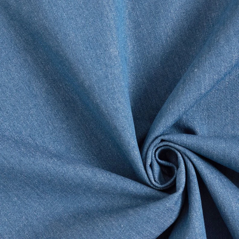 Denim de coton épais – bleu jean - Idéal pour Vestes