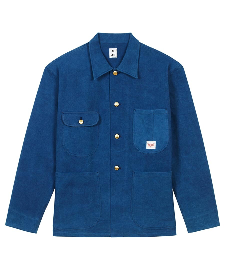 The Train Jacket Natural Indigo| Kidur