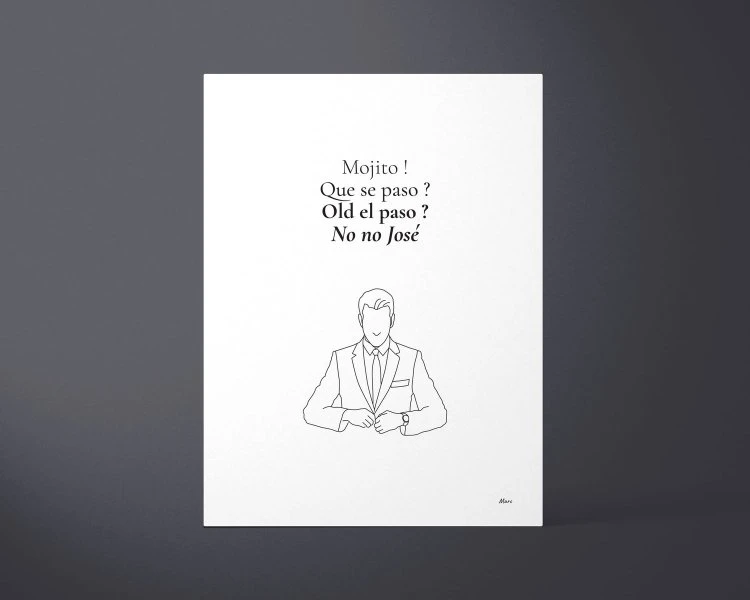 Affiche La Flamme - No No José