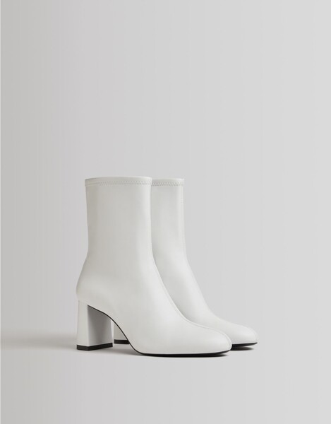 Bottines talon moulantes