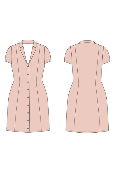 Chantelle Dress PDF Sewing Pattern