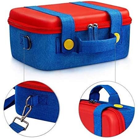 Funlab Étui de Voyage Housse de Transport Compatible avec Système de Nintendo Switch, Mignon et Deluxe, Protection Housse de Rangement à Coque Rigide pour Nintendo Switch Console&Accessoires: Amazon.fr: Informatique
