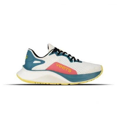 Chaussures de running Veets Utopik (BEIGE/VERT) femme - Alpinstore