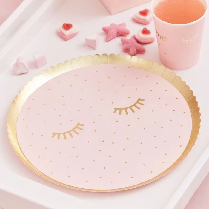 8 assiettes en papier Pamper Party 21,5 cm