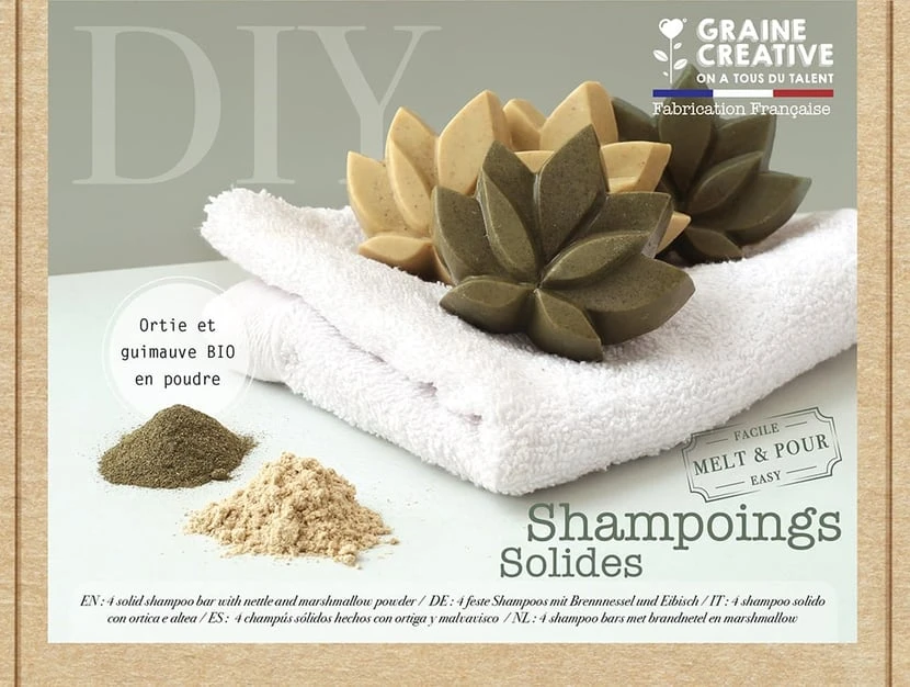 Coffret shampoings solides DIY
