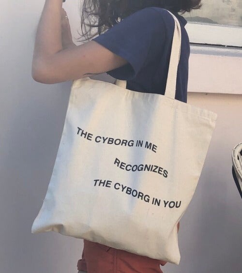 Cyborg Tote Bag