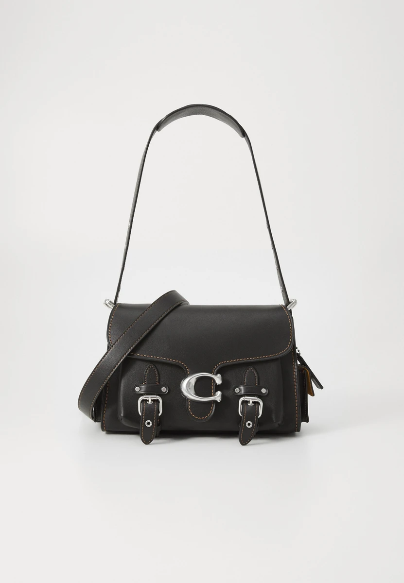CARGO BUCKLE SOFT TABBY - Sac bandoulière - black