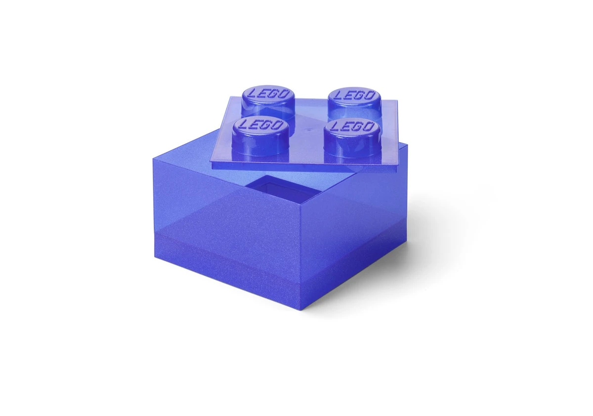 Brique de rangement translucide - violet 5009339 | Autre | Boutique LEGO® officielle FR