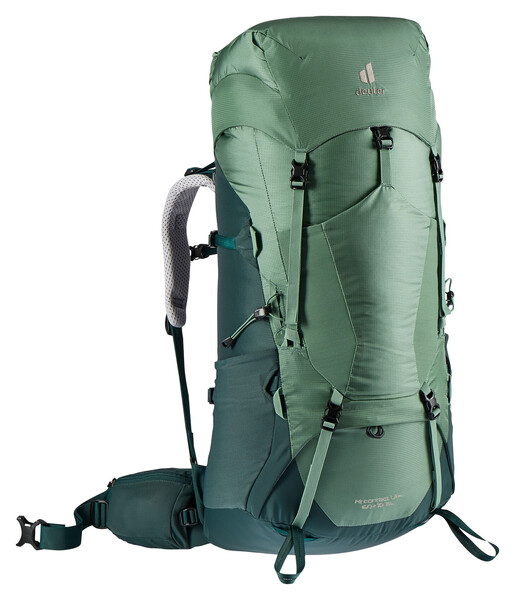 deuter Aircontact Lite 60 + 10 SL Sac &agrave; dos Femme, vert