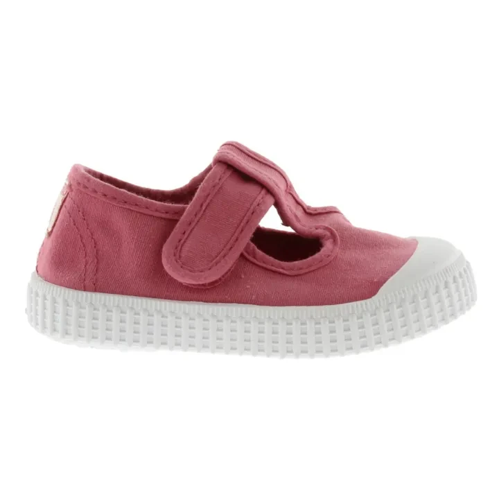 Victoria - Baskets Scratchs Sandalia Tira Lona - Rose | Smallable