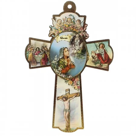 Croix de l&#039;Apparition 11x15cm