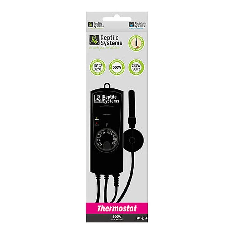 Reptile Systems - Thermostat Externe pour Reptiles - 500w | Animalis