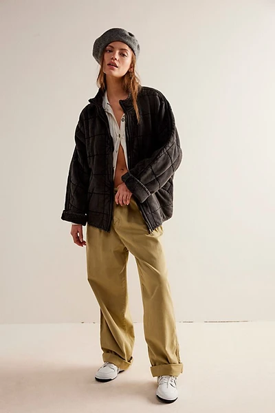 Veste en Maille Matelassée Dolman