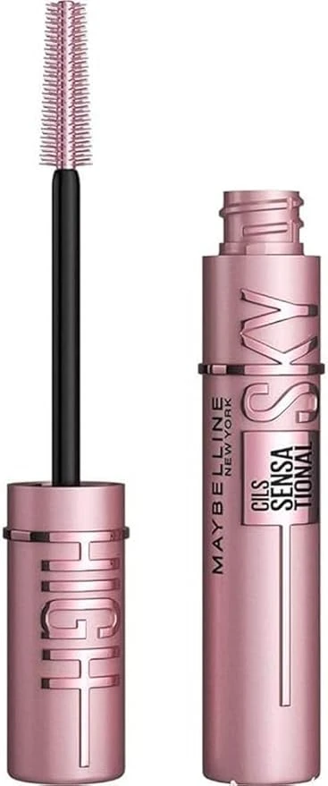 Maybelline New-York - Mascara volume et longueur - Sky High – Teinte : Very Black, 7,2 ml