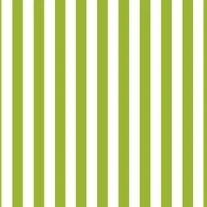 bright green stripes Fabric | Spoonflower